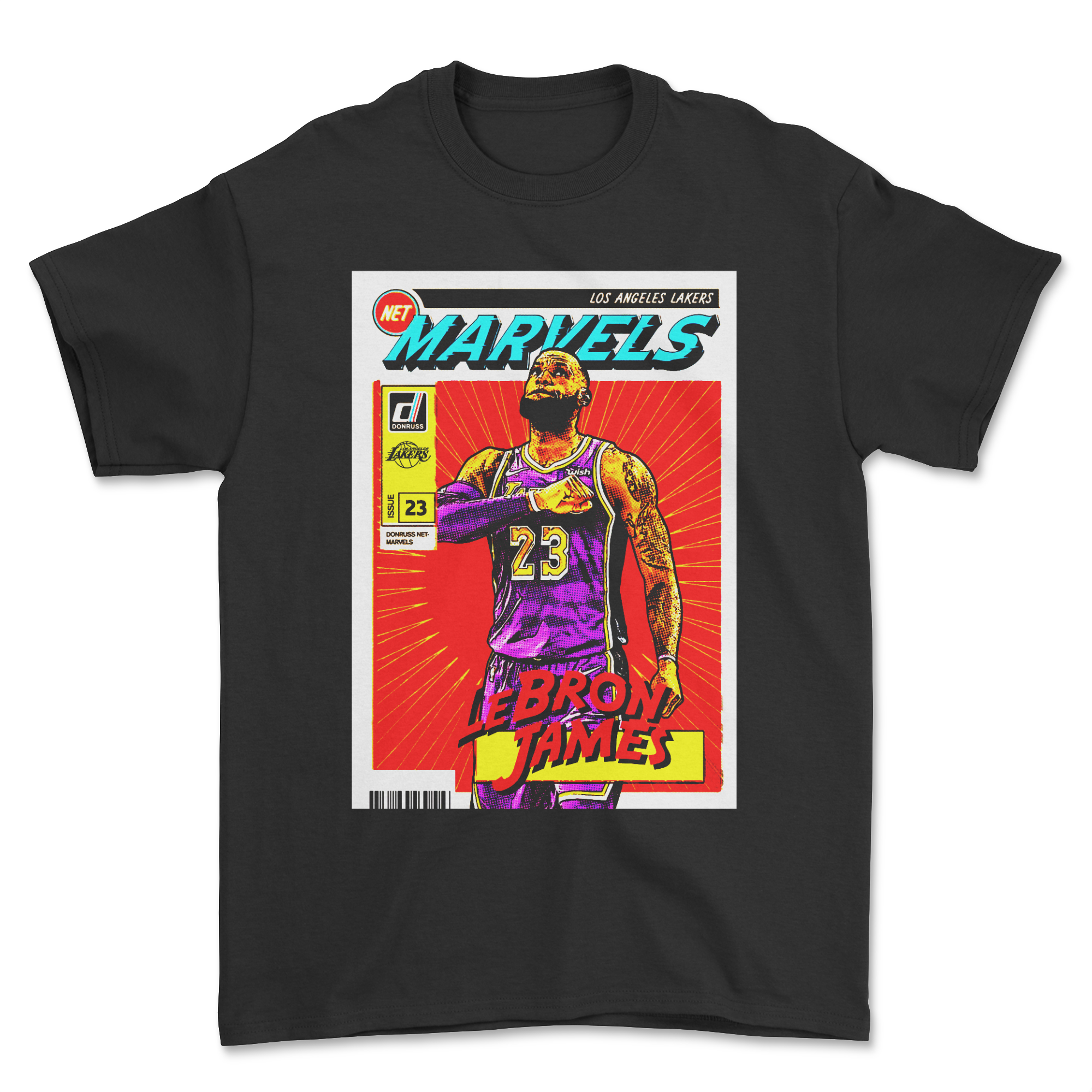 LeBron James - Marvel Comic Book Theme