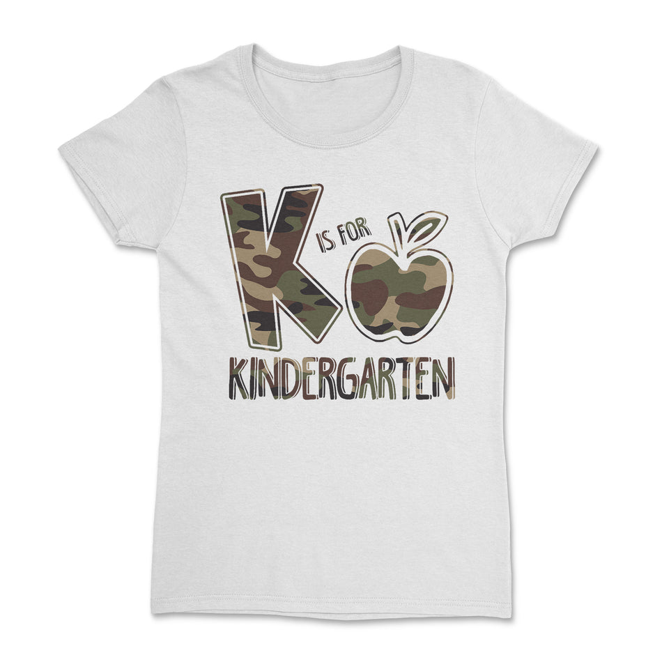 K is for Kindergarten Camo